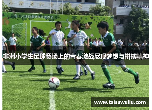 非洲小学生足球赛场上的青春激战展现梦想与拼搏精神